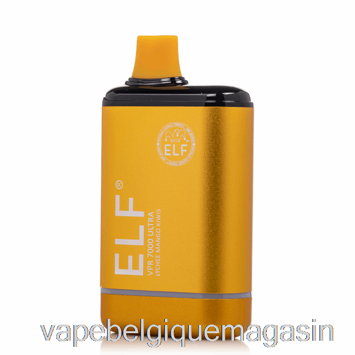 Vape Juice Elf Vpr 7000 Ultra Jetable Litchi Mangue Kiwis